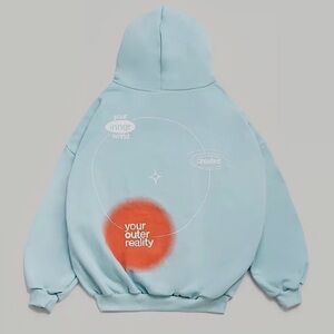 Alchemist blue hoodie inner/outer thoughts